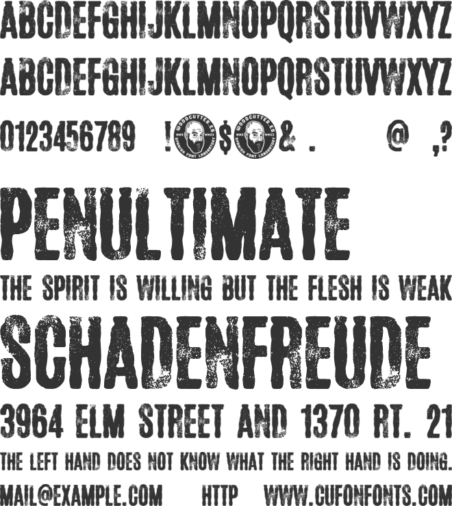 Future Shit font preview