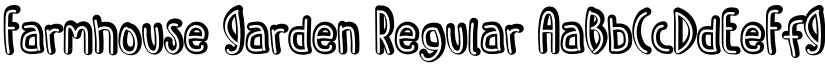 Farmhouse Garden Regular font