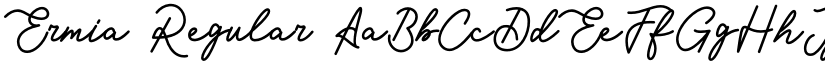 Ermia Regular font