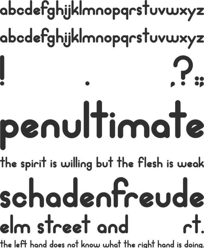 Family font preview
