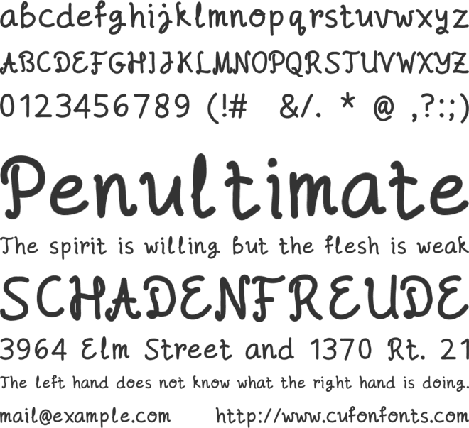 Lisan font preview
