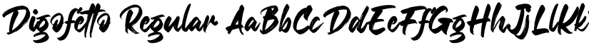 Digofetto Regular font