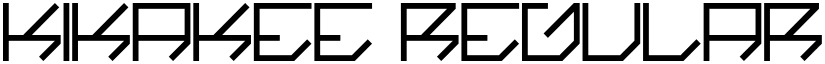 kikakee Regular font