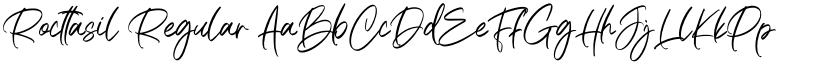 Rocttasil Regular font