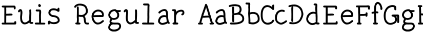 Euis font download