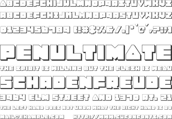 Lobotommy font preview
