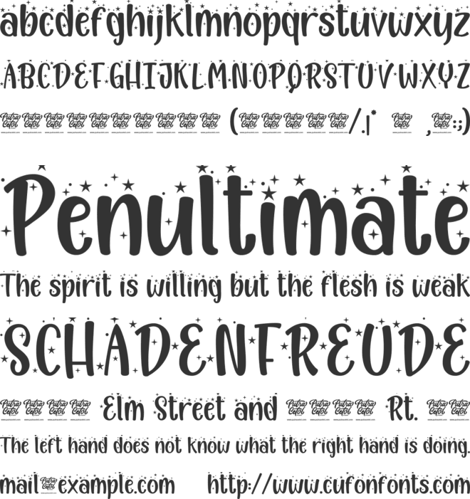 Pesta Tahun Baru font preview