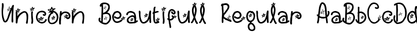 Unicorn Beautifull Regular font