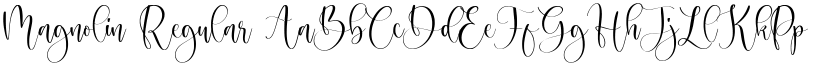 Magnolin font download