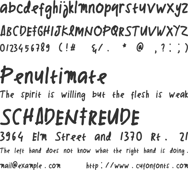 Remember font preview