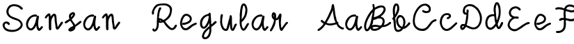 Sansan font download