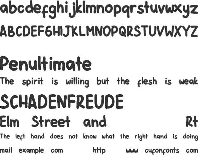 Winter Soraya font preview