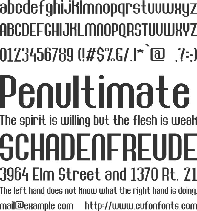 Dalgona font preview