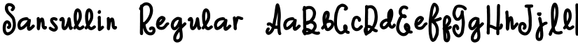 Sansullin font download