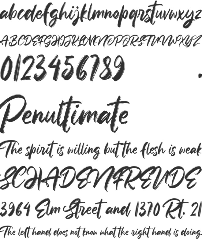 Anttisol font preview