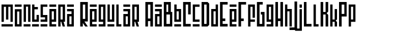 montsera Regular font
