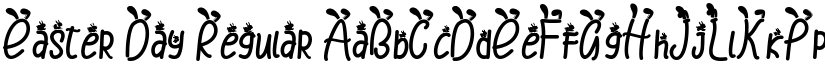 Easter Day Regular font