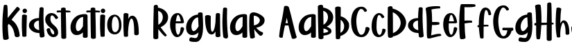 Kidstation Regular font