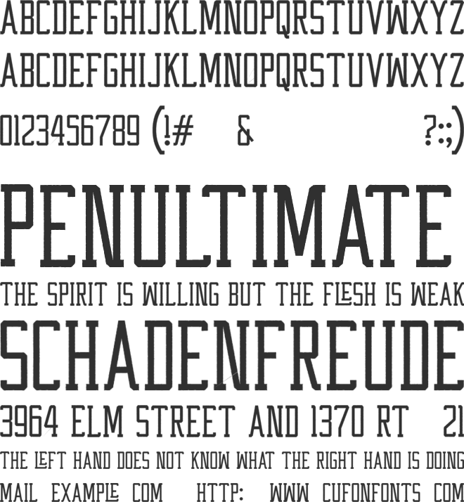 Western Wildler font preview