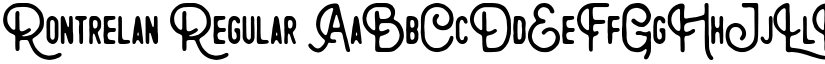 Rontrelan font download