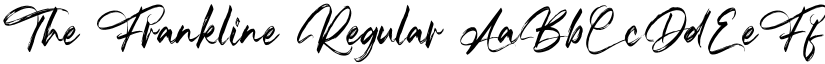 The Frankline Regular font