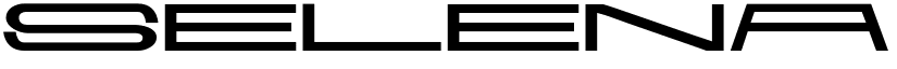 SELENA MARIN Width1 Regular font
