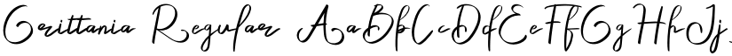 Grittania Regular font
