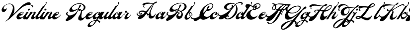 Veinline Regular font