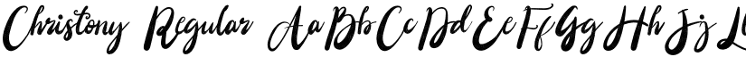 Christony font download