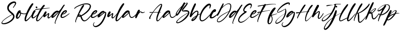 Solitude font download