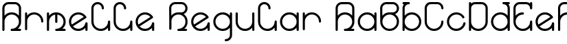 Armelle Regular font