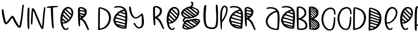 Winter Day Regular font