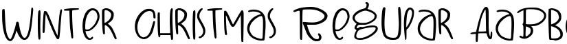 Winter Christmas Regular font