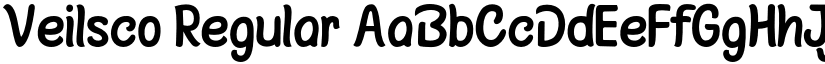 Veilsco Regular font