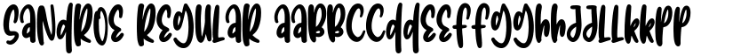 Sandroe font download