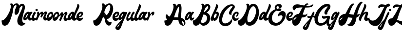 Maimoonde font download