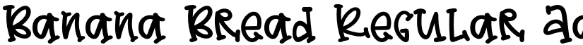 Banana Bread Regular font