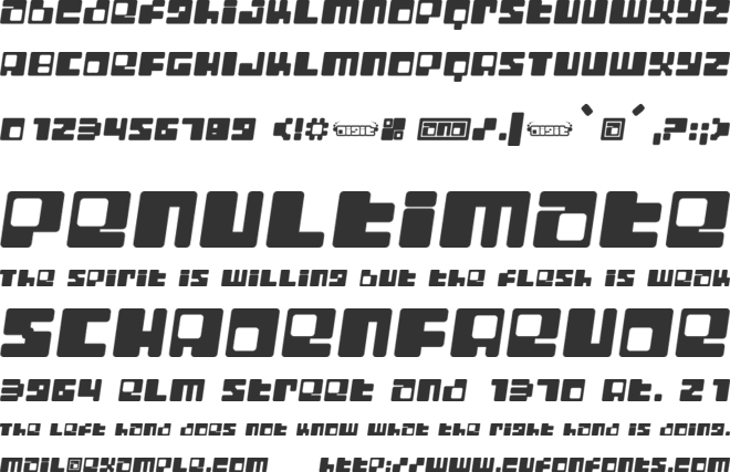 Digit Lo-Fi font preview