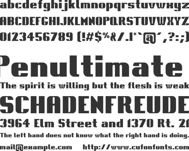 mathias font preview