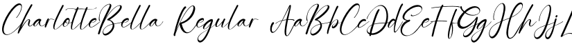 CharlotteBella Regular font