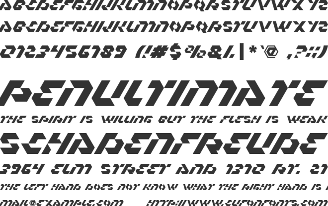 Altos font preview