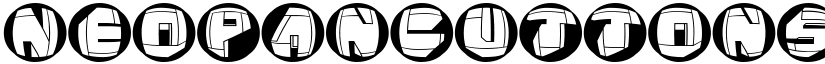 NeoPanButtons font