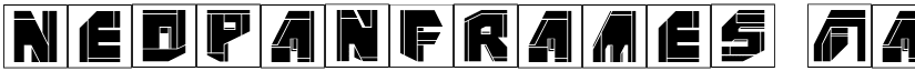 NeoPanFrames font