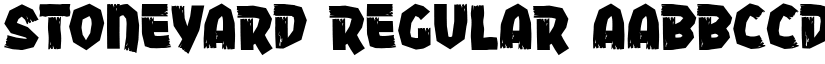 Stoneyard font download