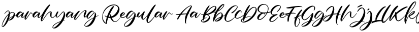 parahyang Regular font