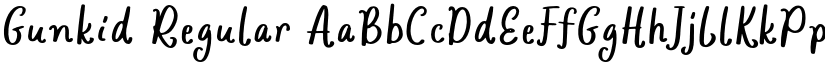 Gunkid font download