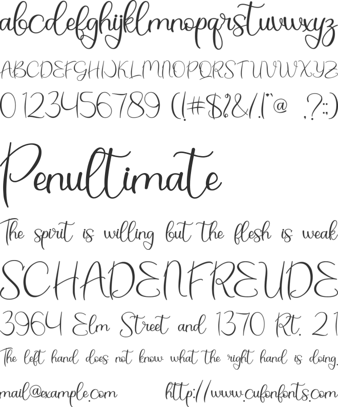 Christmas Bell - Personal Use font preview