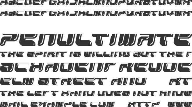 Yum Yum font preview