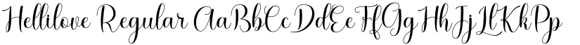 Hellilove font download