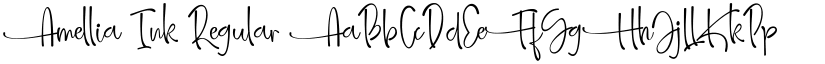 Amellia Ink Regular font